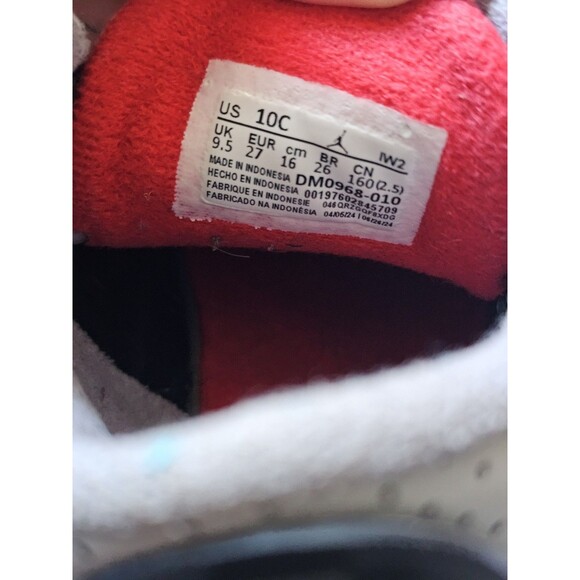 Air Jordan 3 Retro Black Cement  2024 Preschool Size 11c Dm0966-010 - Picture 6 of 8